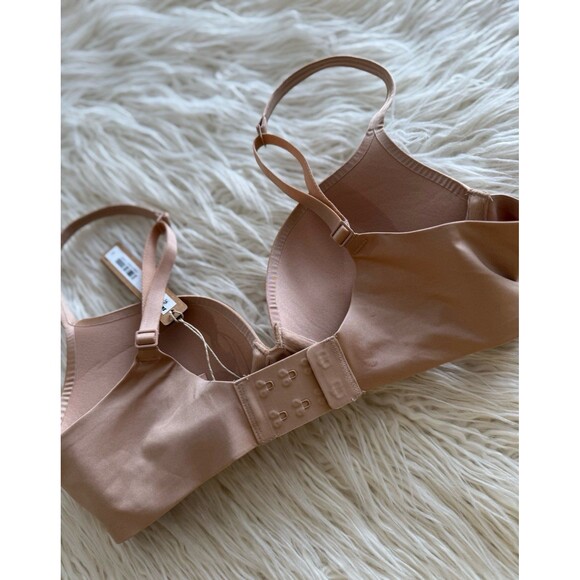 Skims Ultimate Push up Plunge Bra Clay Size 34B - Picture 5 of 6